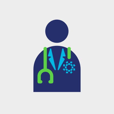 Icon with doctor avatar