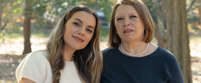 Tetiana and Anastasia