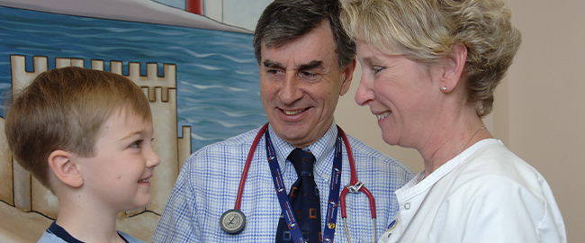 Children's Health Doctors with a Patient
