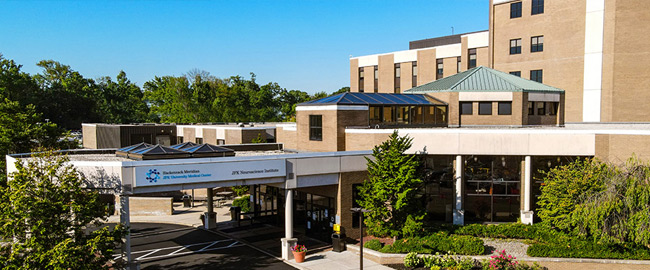 Exterior shot of JFK Building