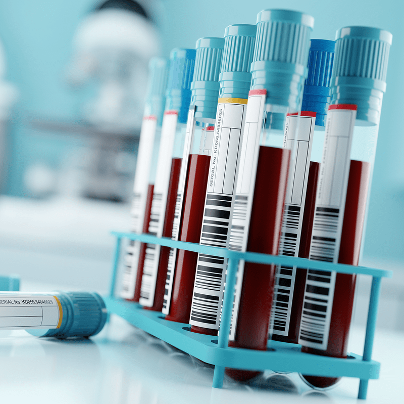 Blood Test Vials