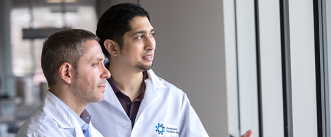 two physicians close up