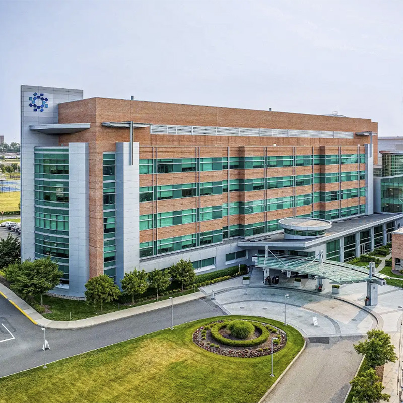 Exterior of Jersey Shore University Medical Center