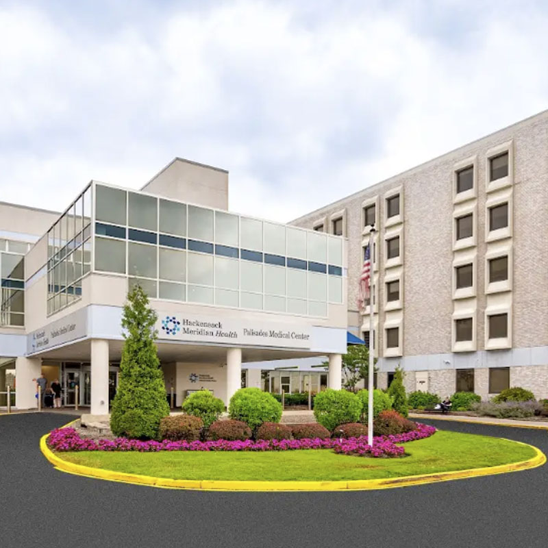 Exterior of Palisades Medical Center