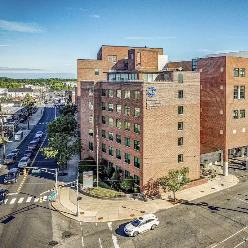 Exterior of Raritan Bay Medical Center