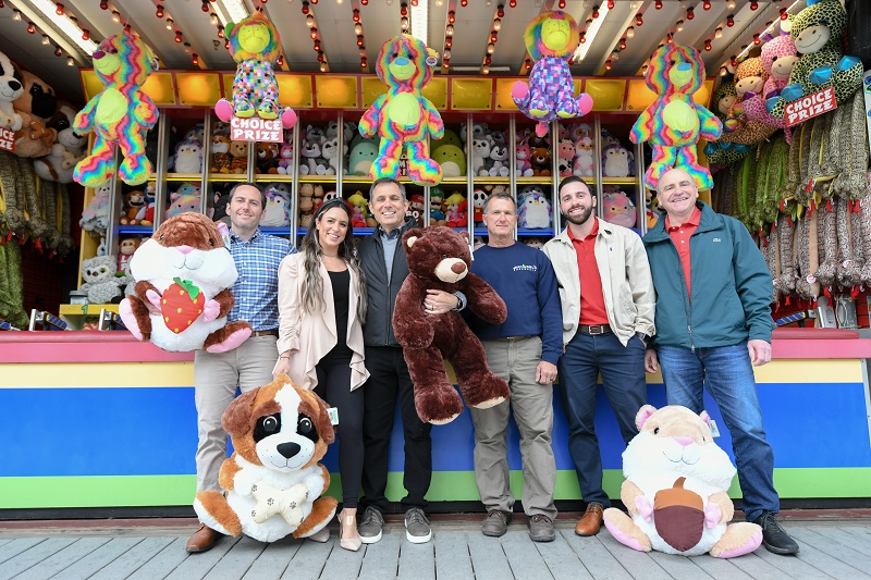 Storina Family at Jenkinson's Boardwalk in Point Pleasant