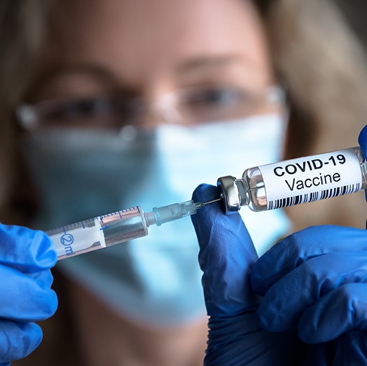 Covid-19 vaccine vial