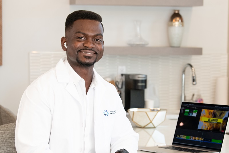 Internal medicine physician, Frederick Acquah, M.D.