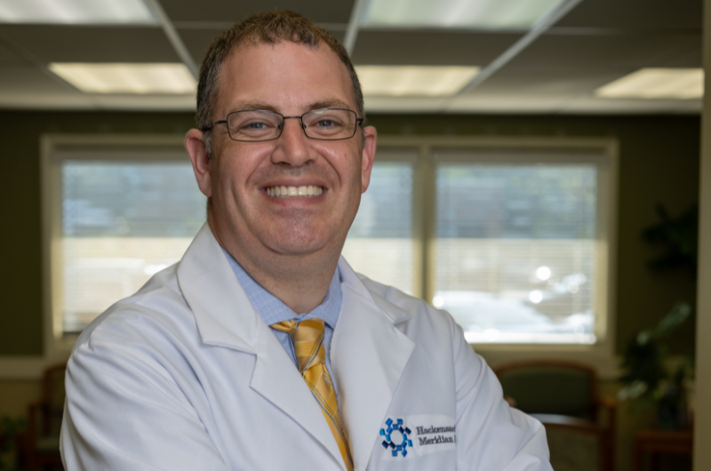 Dr. Michael Blake of Hackensack Meridian Health poses in a professional photo.