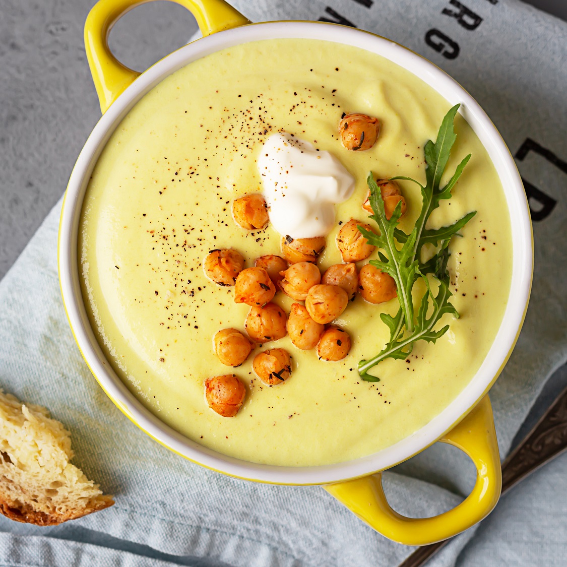 RECIPE: Rustic Curry Cauliflower Soup