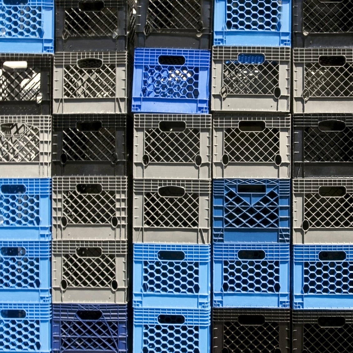 Milk crates