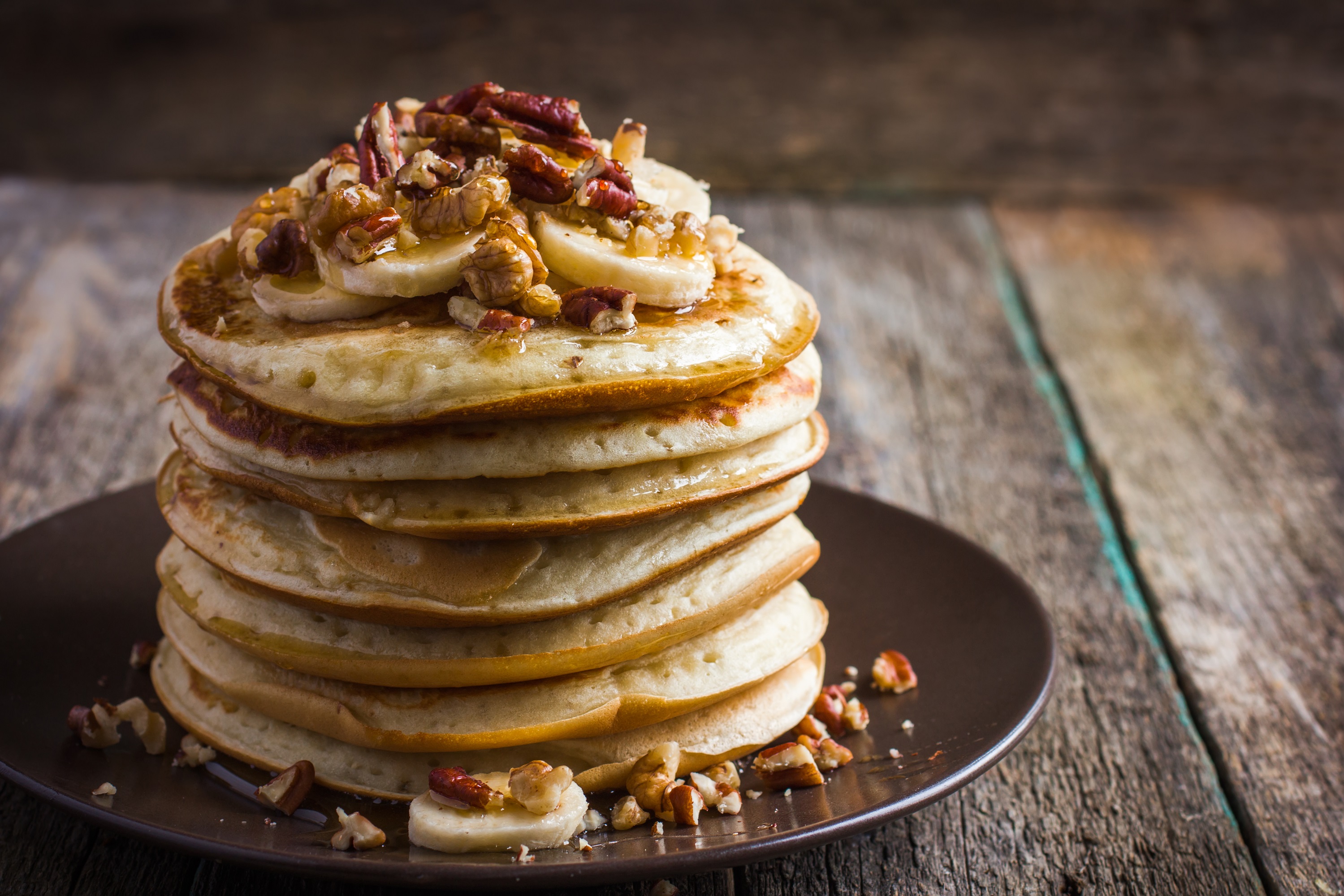 Hearty Whole Wheat Pancakes