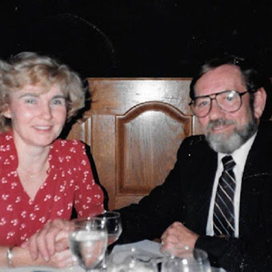 Anne and Jay Kellers in 1987