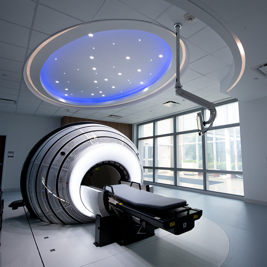 A look at a new radiation treatment machine, ZAP-X and Synaptive MRI.