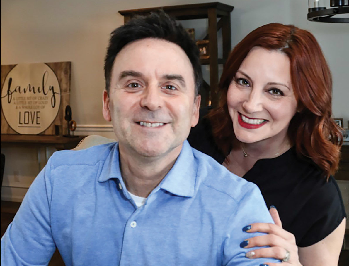 Danielle Monaro and Husband