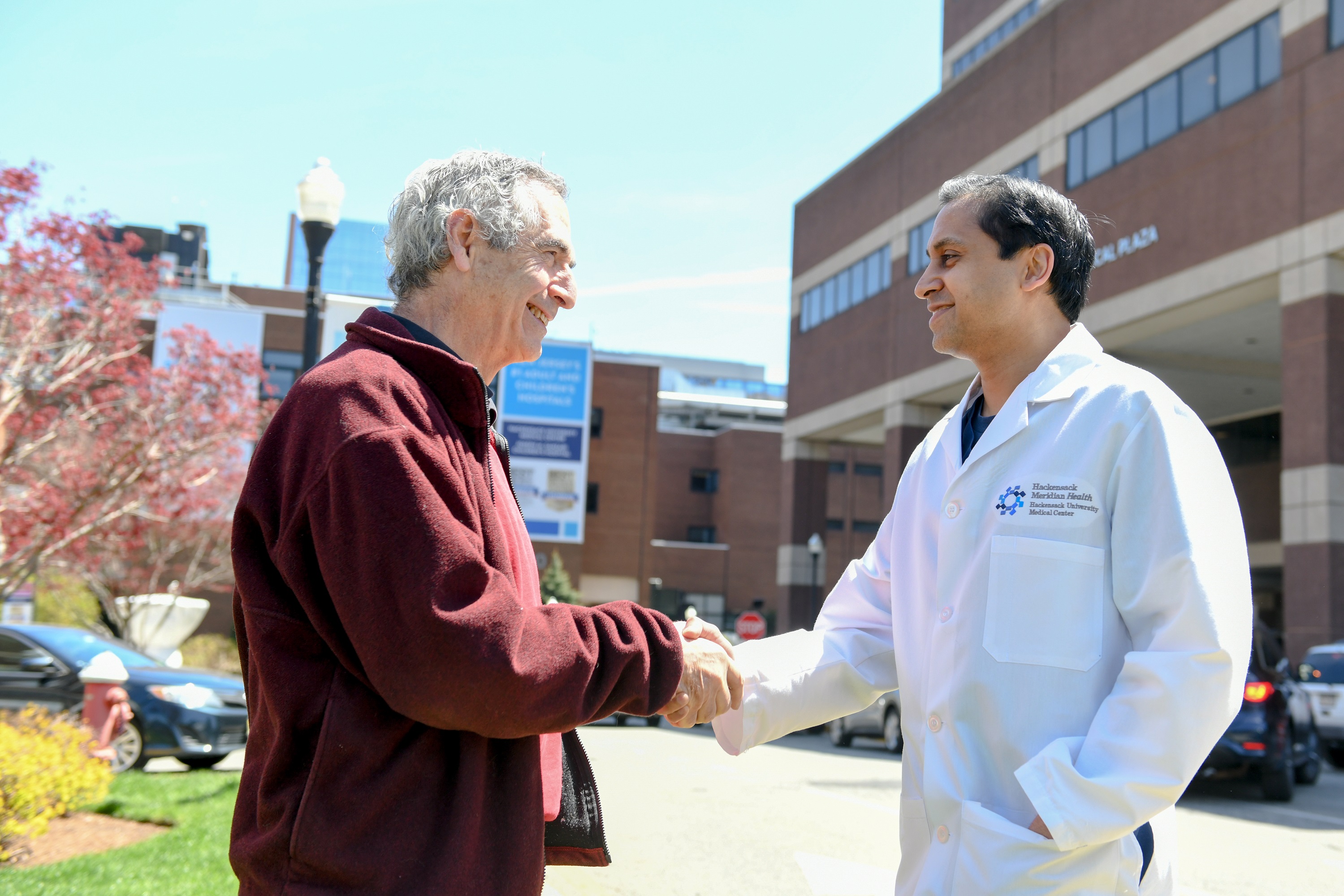 Dr. Munver and Peter Kahan