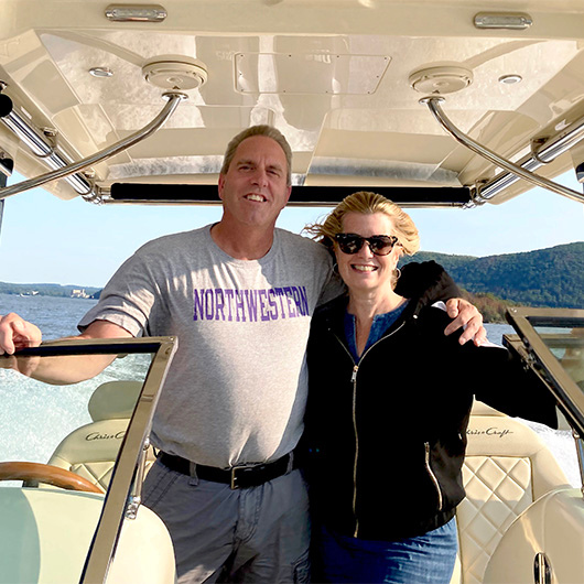 Troy Devries is back to enjoying his hobbies, including boating, after having ankle surgery.