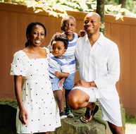 Tobi Okunseinde and his family