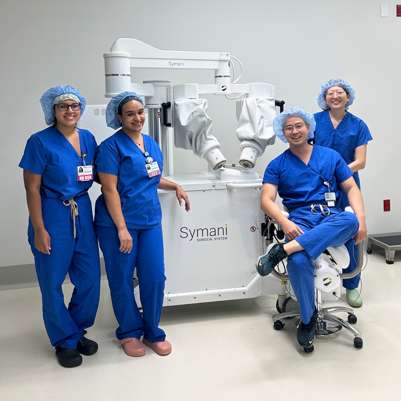 Hackensack University Medical Center World-Class Robotic Team