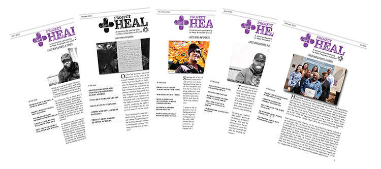 project heal newsletters