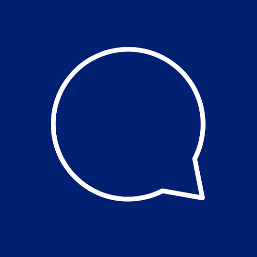 threads icon on HMH blue background