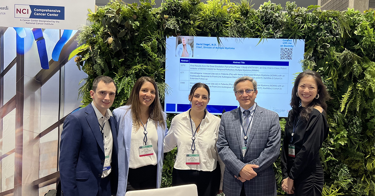 Dr. Goy and JTCC Researchers