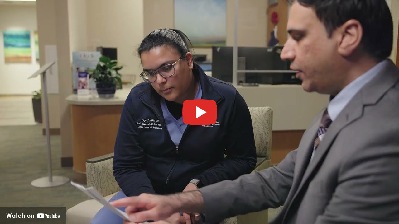 Medical team discussing a patient's care