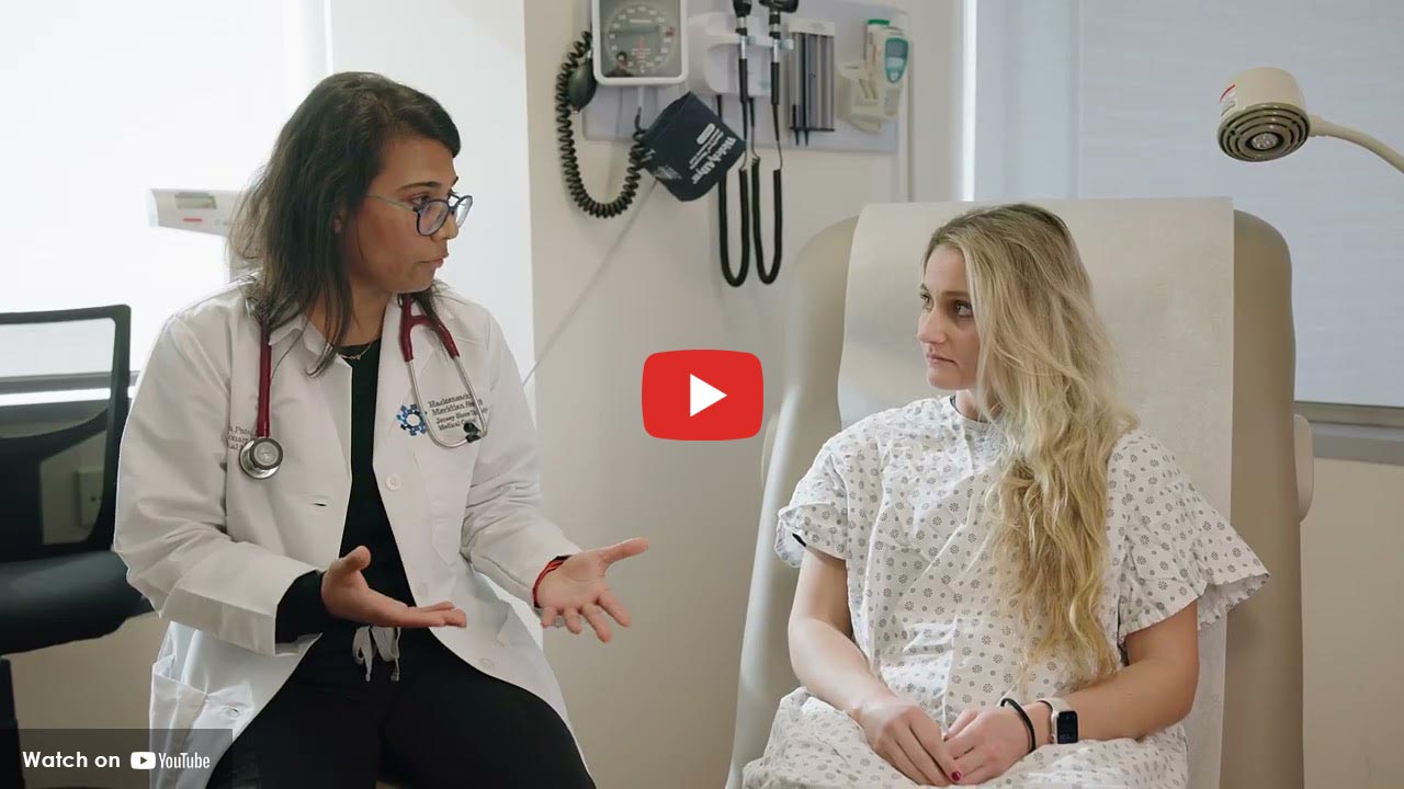Doctor and patient consultation