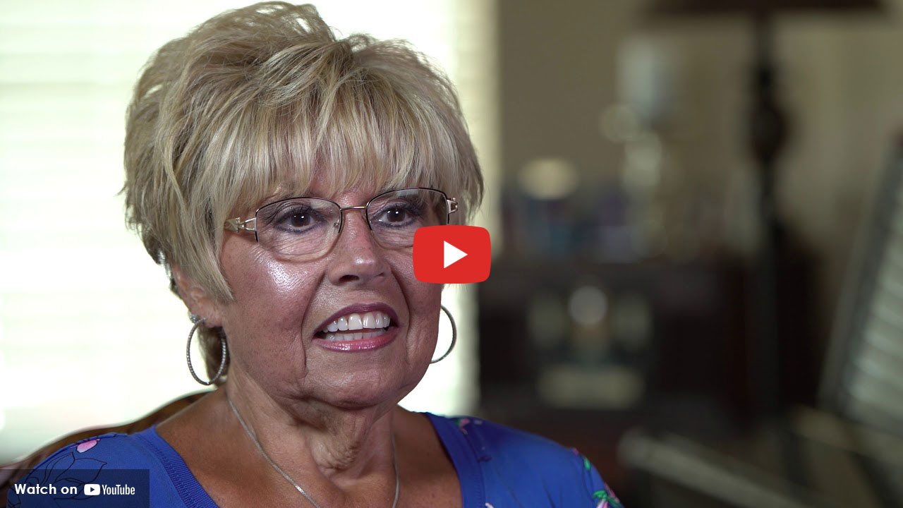 Woman speaking about weight loss surgery experience