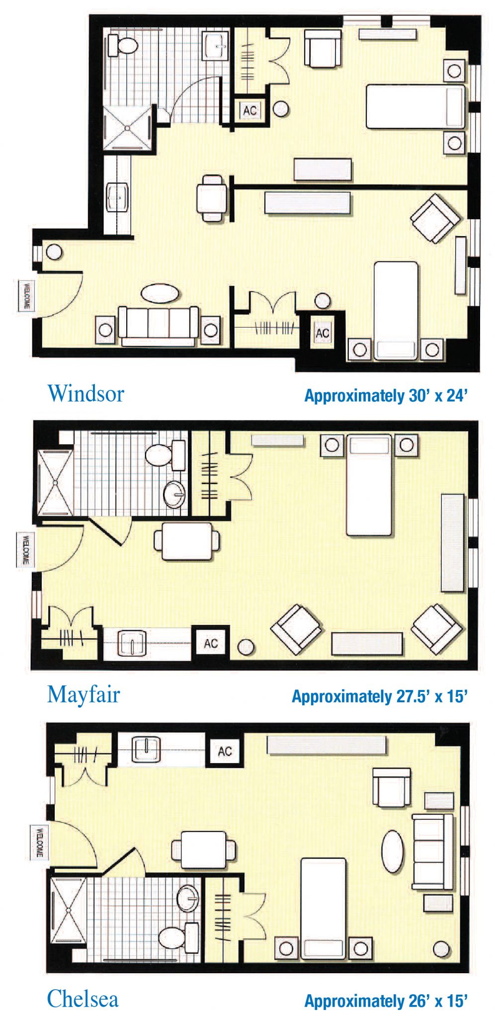 The Willows floor plans