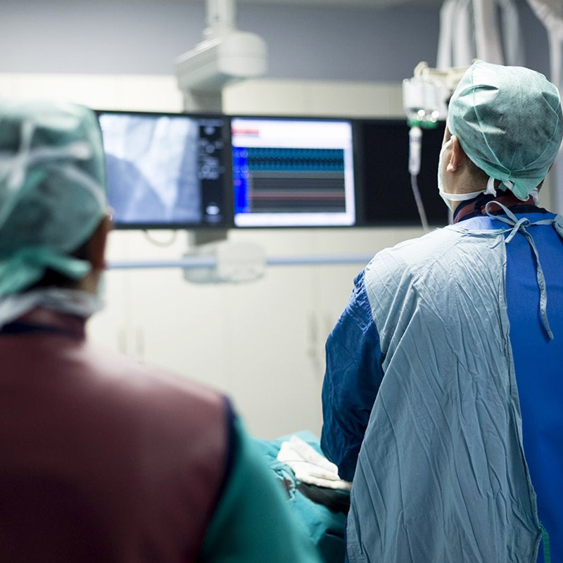 Cardiac Surgeons in operating room