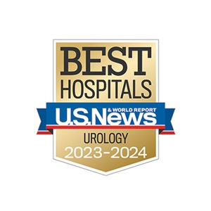 US News and World Report Best Urology Hospital 2023-2024