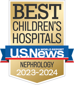 U.S. News & World Report Best Children's Hospitals 2023-2024 Nephrology