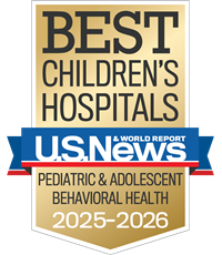 U.S. News & World Report Best Children's Hospitals 2025 - 2026 Behavioral Health