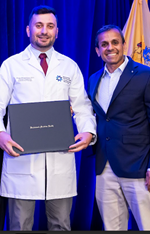 Giorgi Khardziani graduation ceremony.