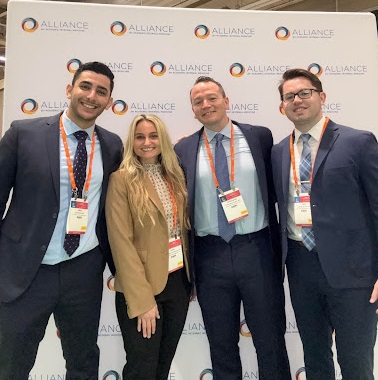 JSUMC Chief Residents standing together.