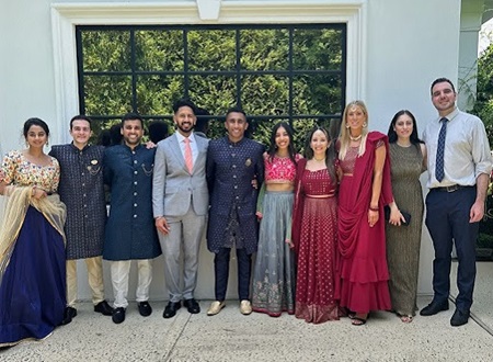JSUMC Internal Medicine Residents standing together for a group photo.