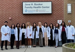 JSUMC Pediatric Residences at the Community Clinic.