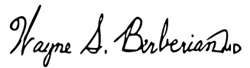 Dr. Berberian Signature
