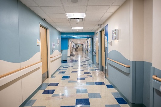 pediatric surgery hallway