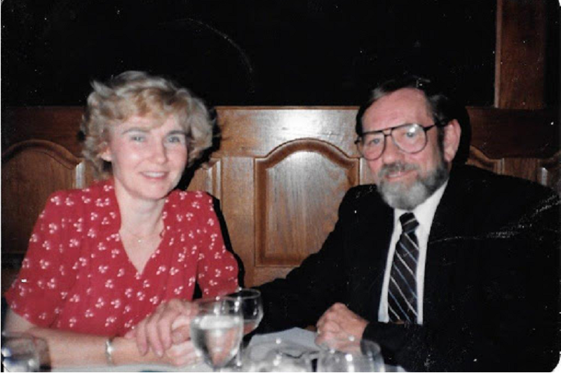 Anne and Jay Kellers in 1987