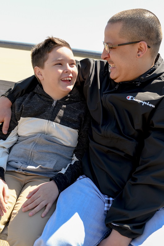Michael Roman and family