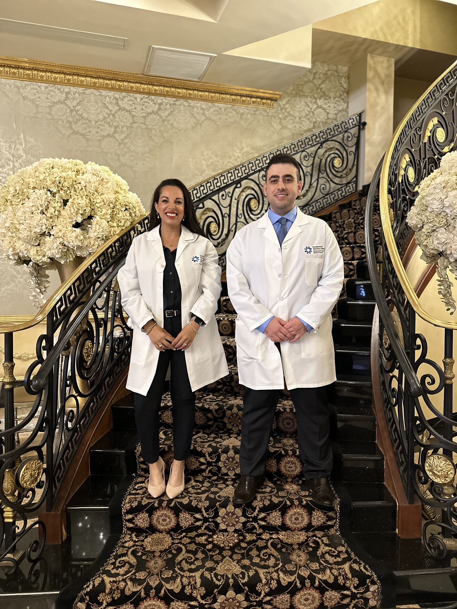 Sidrah and Bilal at graduation.