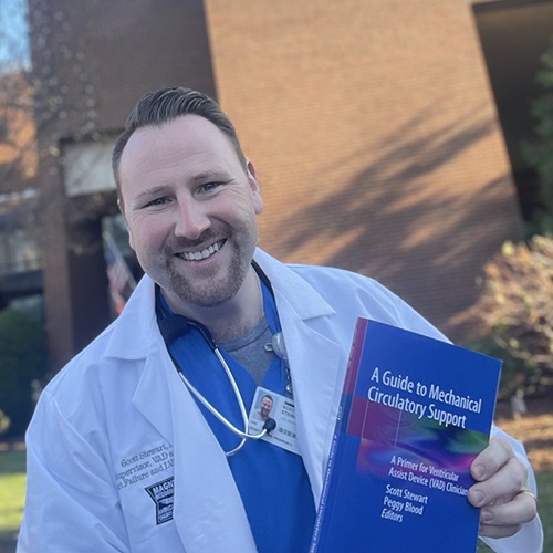 Scott Stewart, DNP, APNC, CNL, Mechanical Circulatory Support Program supervisor