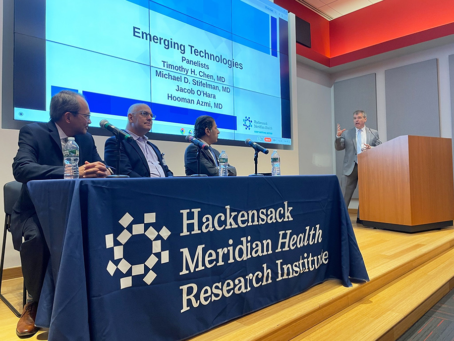 Researchers on panel at 5th annual HMHRI Research Symposium
