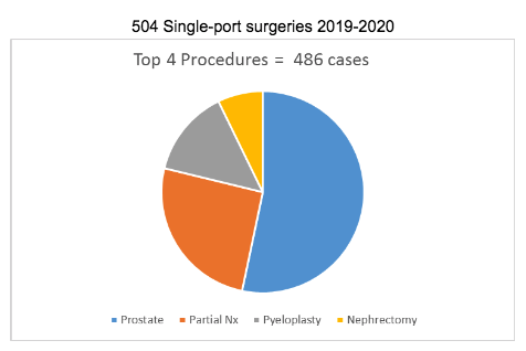 504 single port surgeries 2019-2020