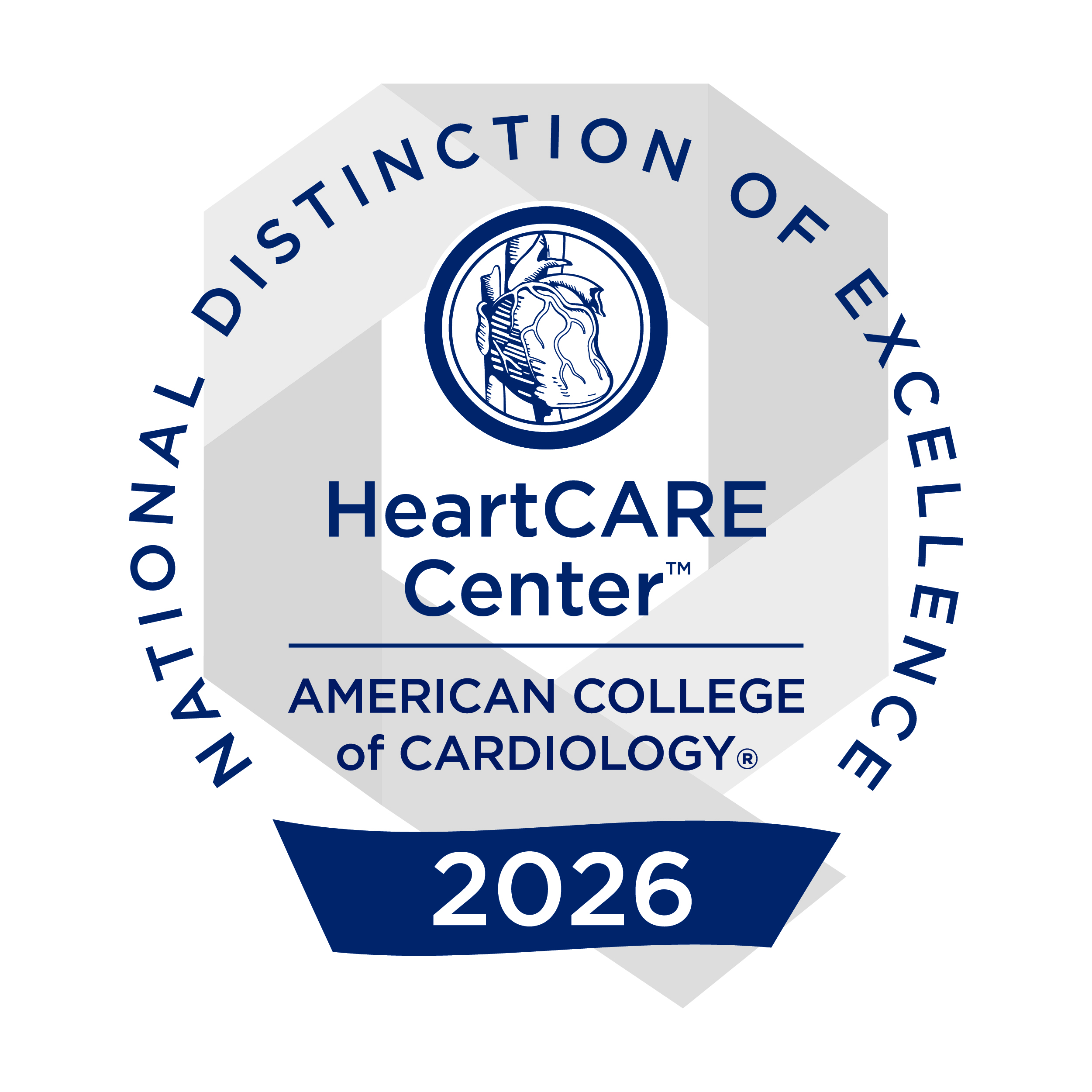 National Distinction of Excellence_ Heart Care Center_Cardiology, Heart & Vascular Surgery